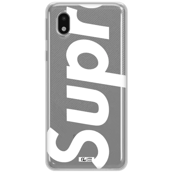 Big Supreme Samsung A01 Core Clear Tpu Case