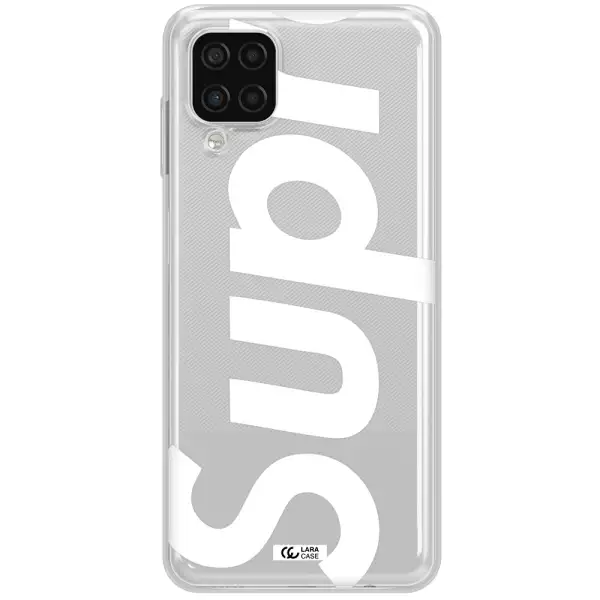 Big Supreme Samsung A12 4g Clear TPU Case