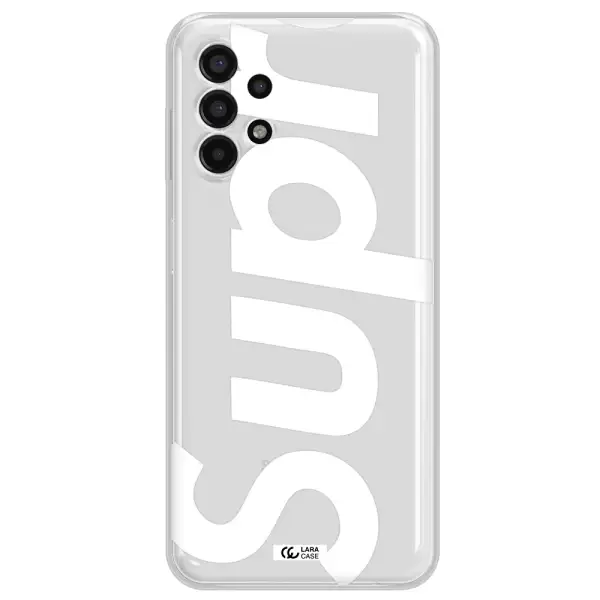 Big Supreme Samsung A13 4g Clear TPU Case