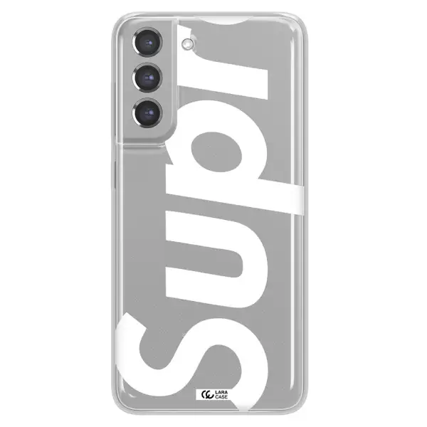 Big Supreme Samsung A21 Fe Clear TPU Case