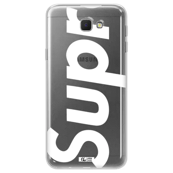 Big Supreme Samsung J5 Prime Clear TPU Case