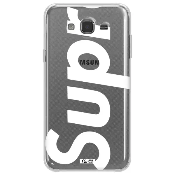 Big Supreme Samsung J7 2015 Clear TPU Case