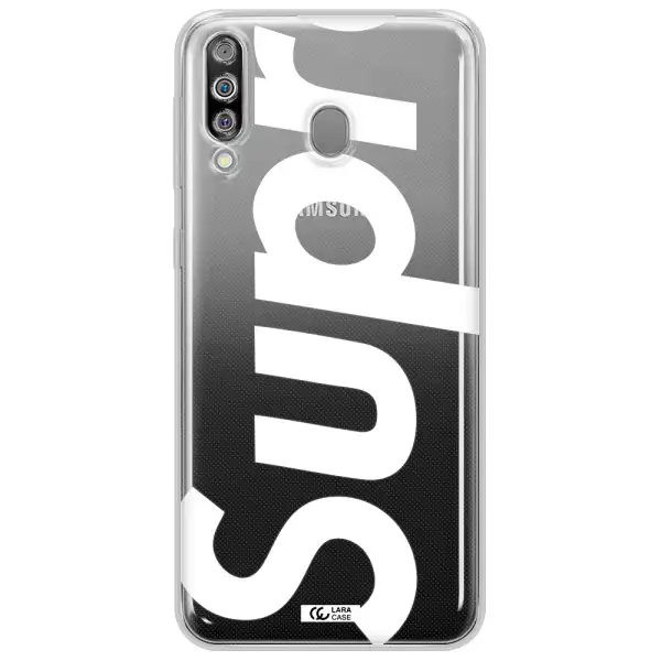 Big Supreme Samsung M30 Clear TPU Case