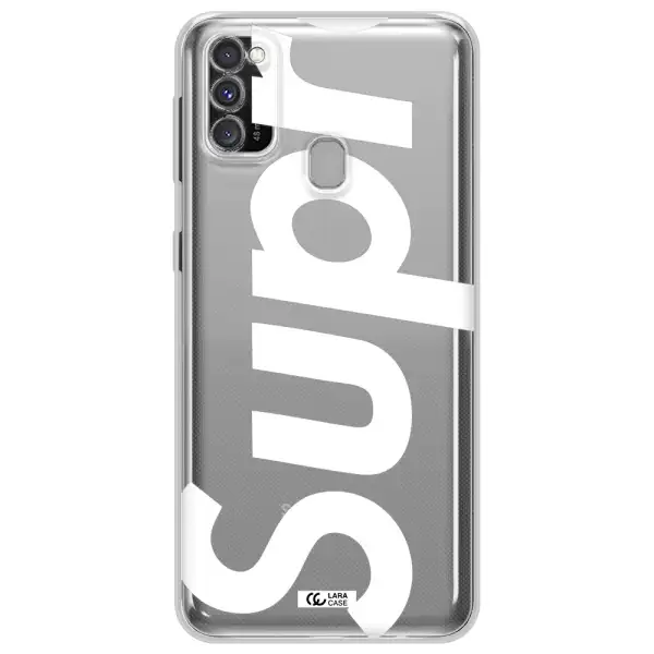 Big Supreme Samsung M30S Clear TPU Case