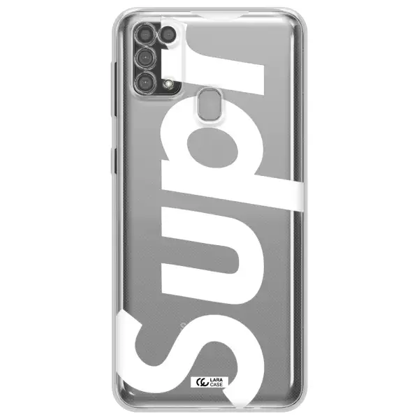 Big Supreme Samsung M31 Clear TPU Case