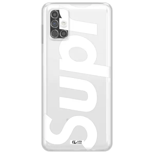 Big Supreme Samsung M31S Clear TPU Case