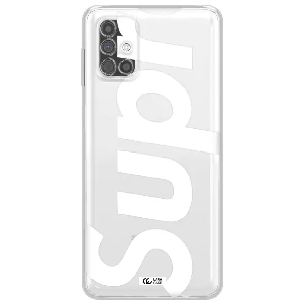 Big Supreme Samsung M51 Clear TPU Case