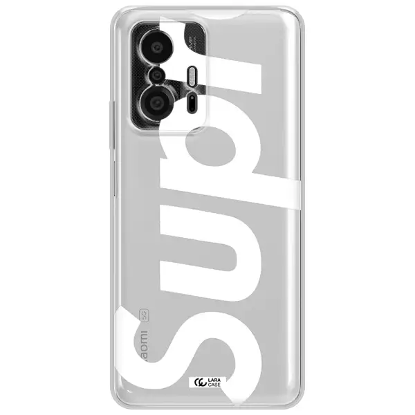 Big Supreme Xiaomi 11T Pro Clear Tpu Case