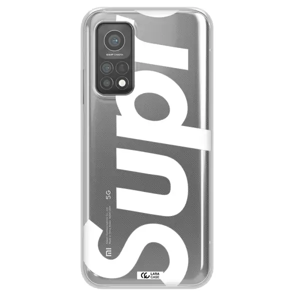 Big Supreme Xiaomi Mi 10 T Pro Clear TPU Case