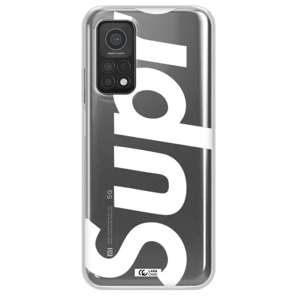 Big Supreme Xiaomi Mi 10T Clear TPU Case