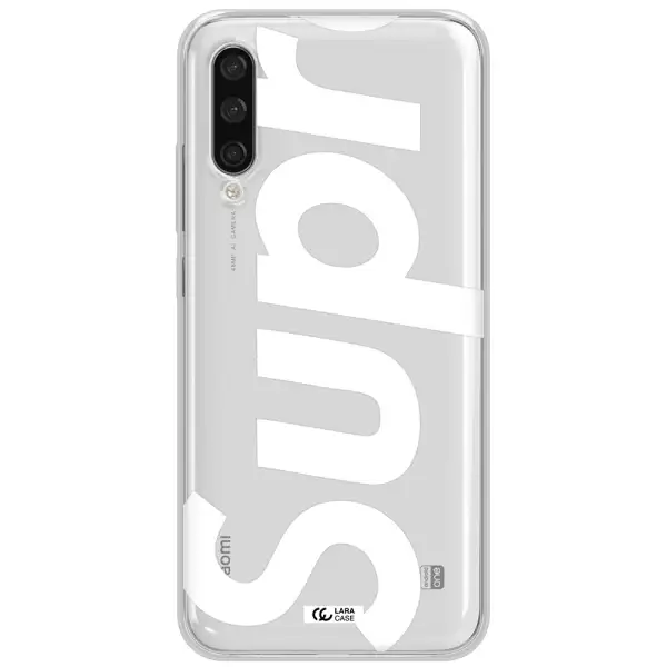 Big Supreme Xiaomi Mi A3 Clear Tpu Case