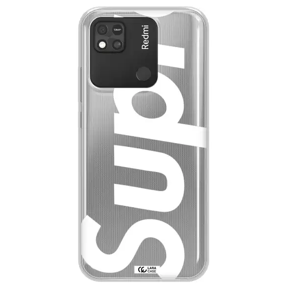 Big Supreme Xiaomi Redmi 10A Clear TPU Case
