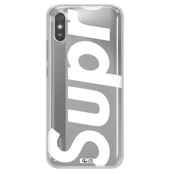 Big Supreme Xiaomi Redmi 9A Clear TPU Case