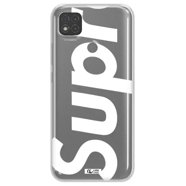 Big Supreme Xiaomi Redmi 9C Clear TPU Case