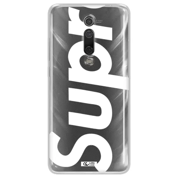 Big Supreme Xiaomi Redmi K20 Clear Tpu Case