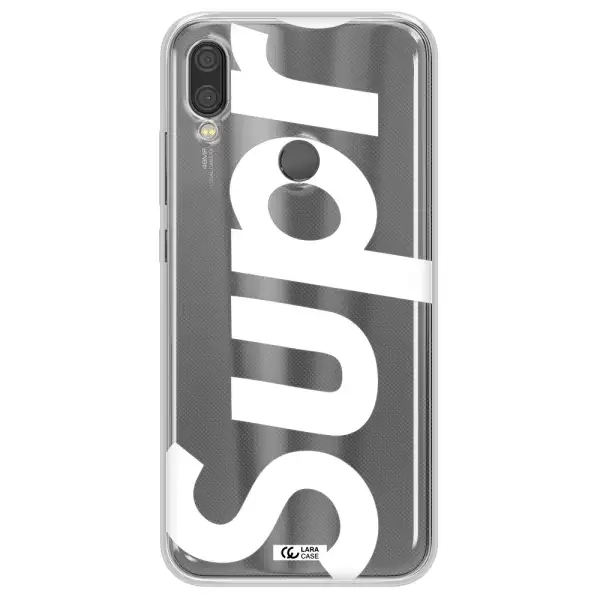 Big Supreme Xiaomi Redmi Note 7 Clear TPU Case