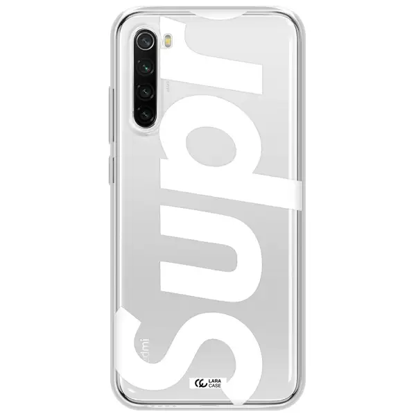 Big Supreme Xiaomi Redmi Note 8T Clear Tpu Case