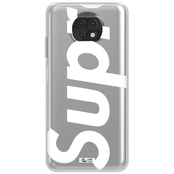 Big Supreme Xiaomi Redmi Note 9T Clear Tpu Case