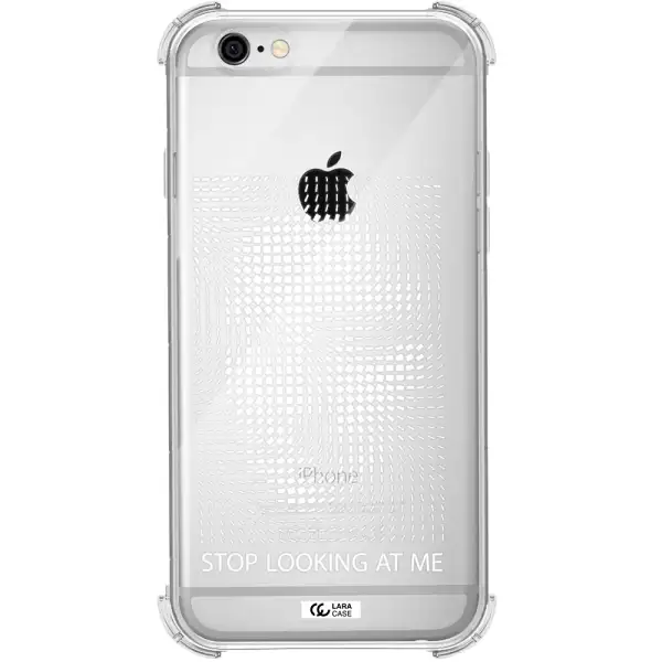 Stop Looking At Me Apple iPhone 6 Clear PC Case