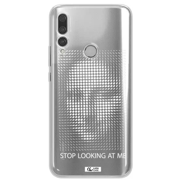 Stop Looking At Me Huawei Y9 Prime 2019 Clear TPU Case