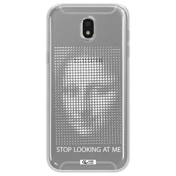 Stop Looking At Me Samsung J5 2017 Clear TPU Case