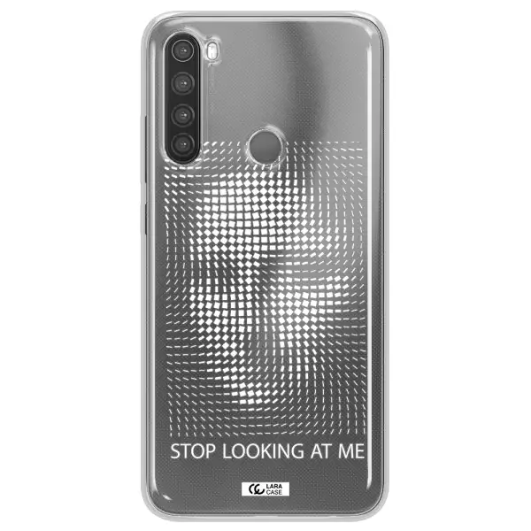Stop Looking At Me Xiaomi Note 8 Clear TPU Case