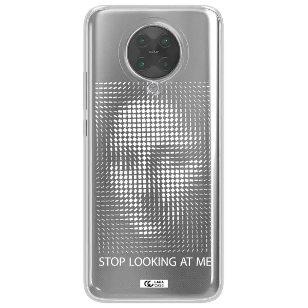 Stop Looking At Me Xiaomi Poco F2 Pro Clear TPU Case