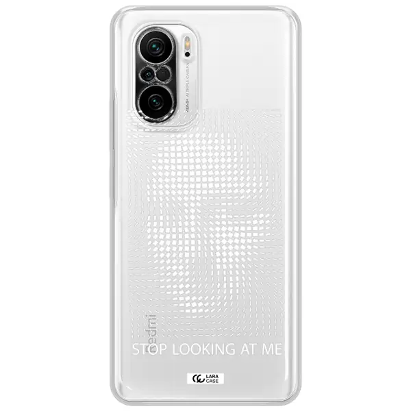 Stop Looking At Me Xiaomi Poco F3 Clear Tpu Case