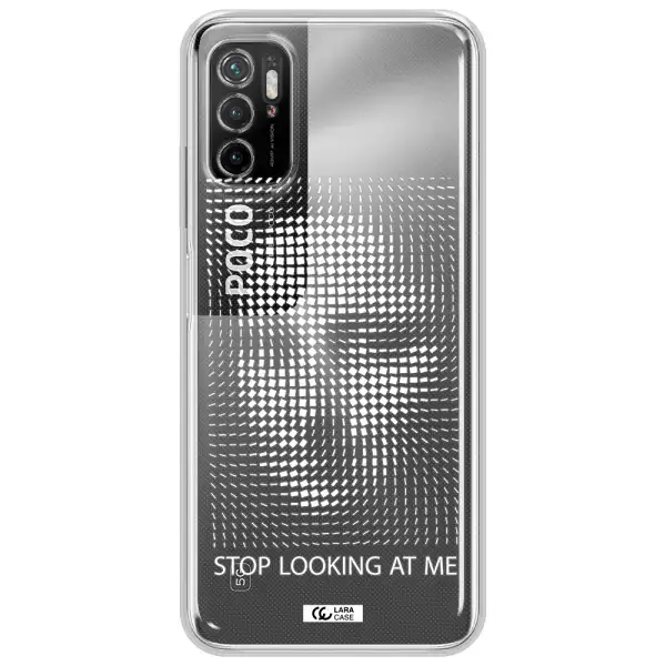 Stop Looking At Me Xiaomi Poco M4 Pro 5G Clear Tpu Case