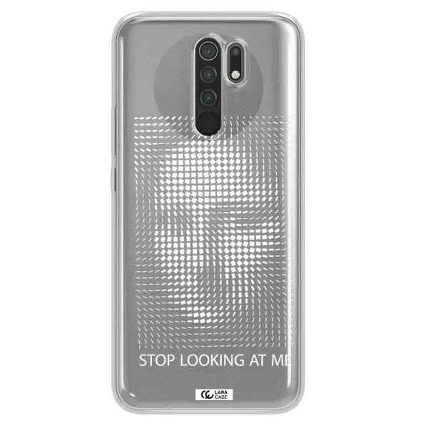 Stop Looking At Me Xiaomi Redmi 9 Clear TPU Case