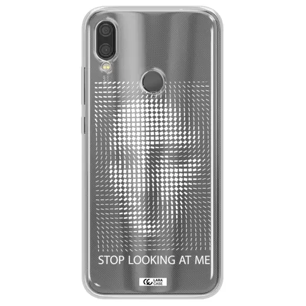 Stop Looking At Me Xiaomi Redmi Note 7 Clear TPU Case