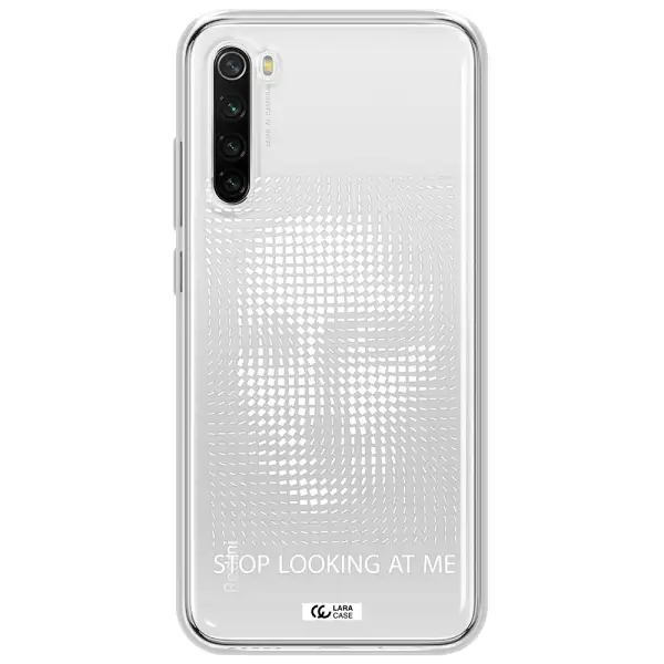 Stop Looking At Me Xiaomi Redmi Note 8T Clear Tpu Case