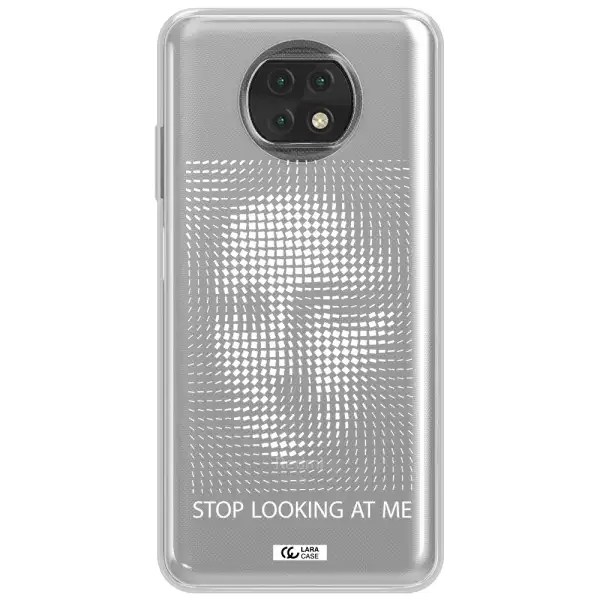 Stop Looking At Me Xiaomi Redmi Note 9T Clear Tpu Case