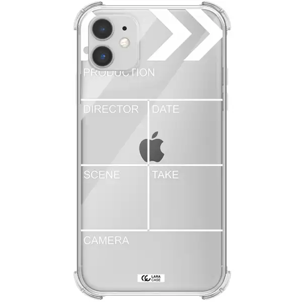 Clapperboard Apple iPhone 11 Clear PC Case