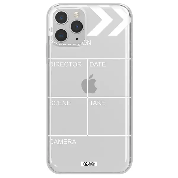 Clapperboard Apple iPhone 11 pro Clear TPU Case