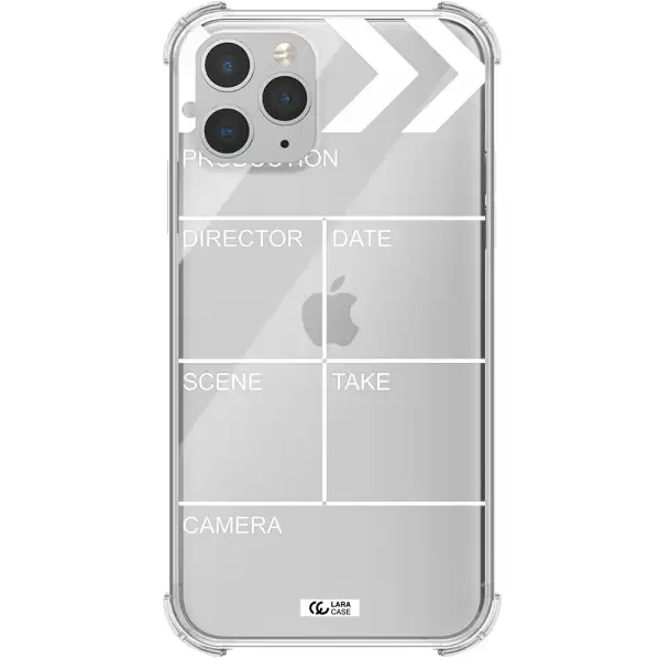 Clapperboard Apple iPhone 11 pro max Clear PC Case