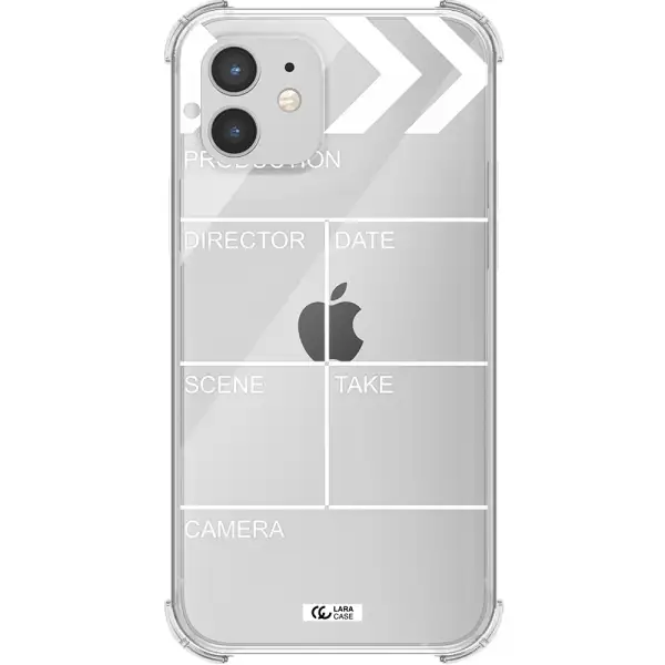 Clapperboard Apple iPhone 12 mini Clear PC Case