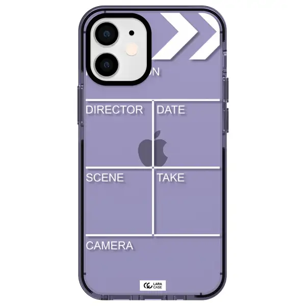 Clapperboard Apple iPhone 12 mini impact Lilac Case