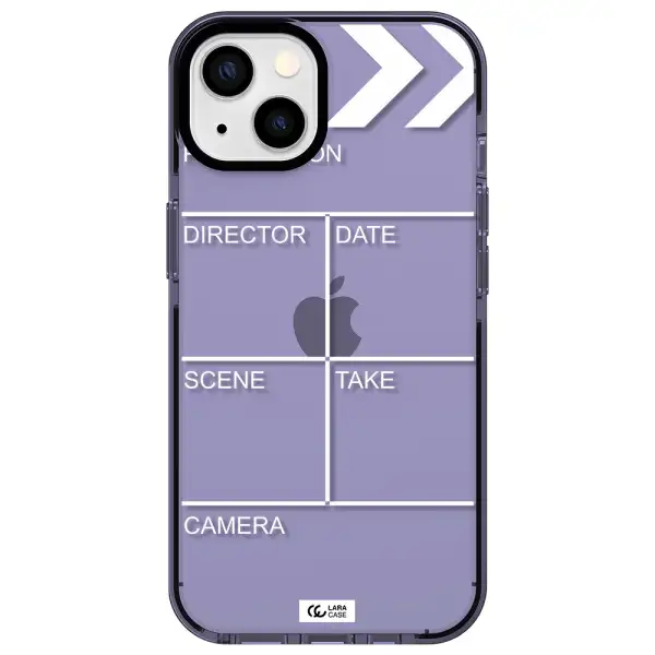 Clapperboard Apple iPhone 13 impact Lilac Case
