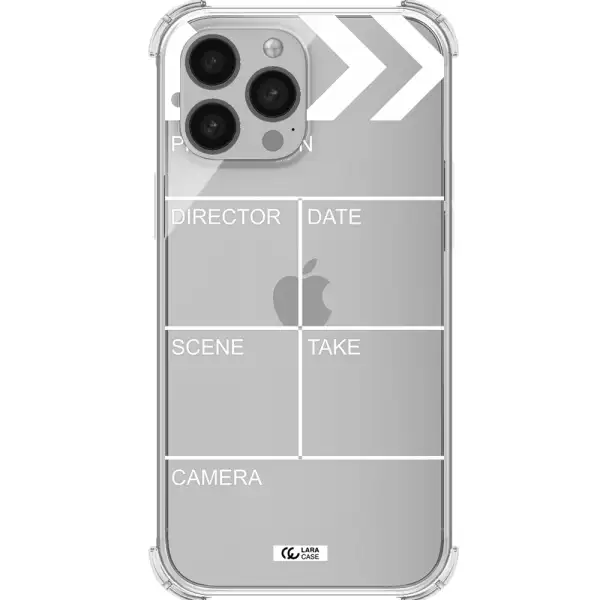 Clapperboard Apple iPhone 13 Pro Clear PC Case