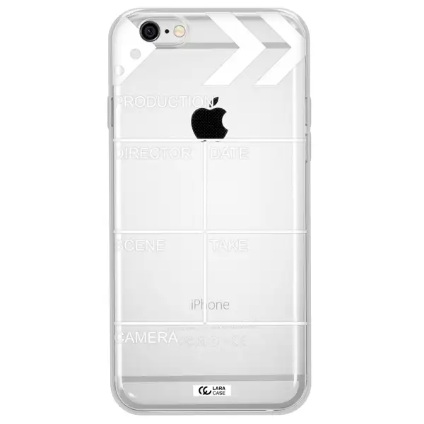 Clapperboard Apple iPhone 6 Clear TPU Case
