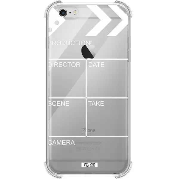 Clapperboard Apple iPhone 6 plus Clear PC Case