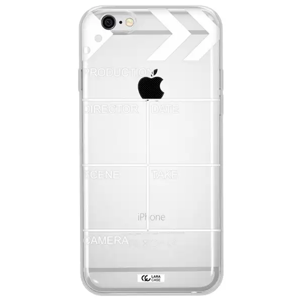 Clapperboard Apple iPhone 6 plus Clear TPU Case