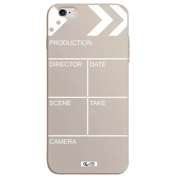 Clapperboard Apple iPhone 6 plus Silicone Stone Case