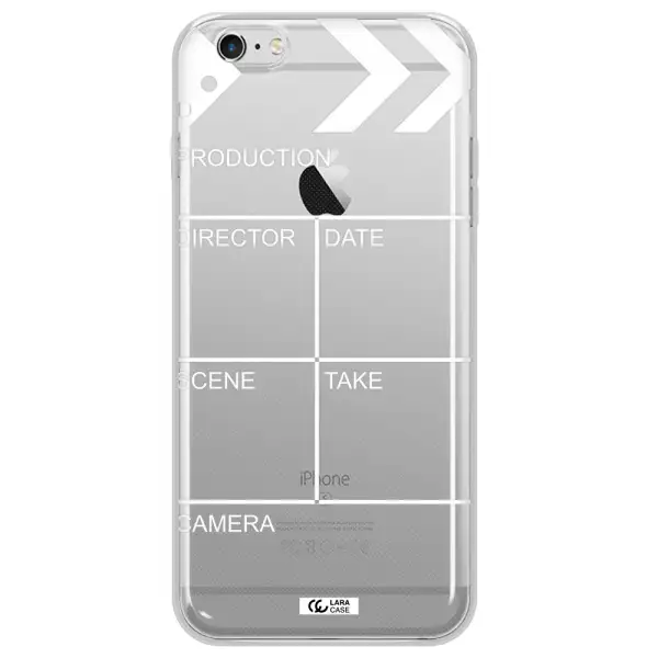 Clapperboard Apple iPhone 6 s plus Clear TPU Case