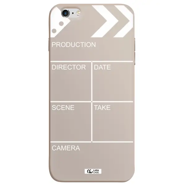 Clapperboard Apple iPhone 6 s plus Silicone Stone Case