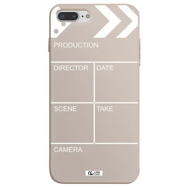 Clapperboard Apple iPhone 7 plus Silicone Stone Case