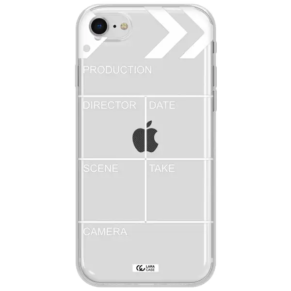 Clapperboard Apple Iphone Se 2020 Clear Tpu Case