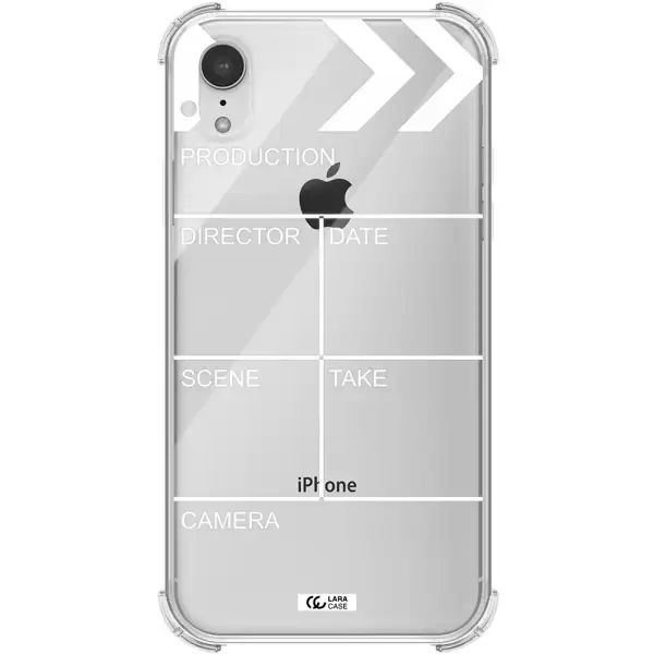 Clapperboard Apple iPhone XR Clear PC Case