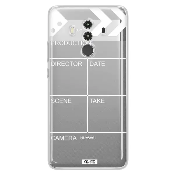 Clapperboard Huawei Mate 10 Clear TPU Case